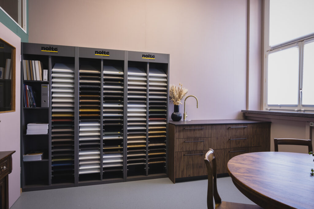 Showroom Raumgestaltung Tirza Giger Bemusterung